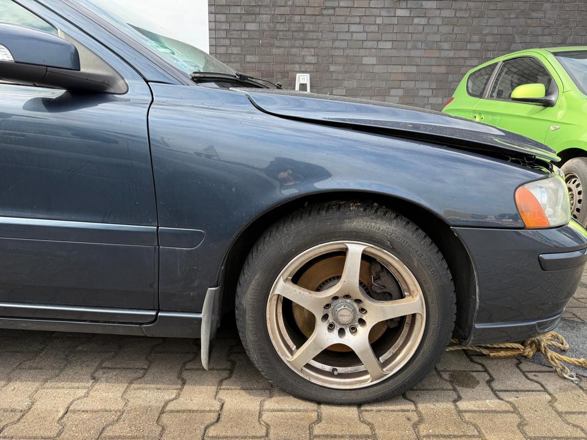 Volvo S60 original Kotflügel rechts 46600 Barents Blue Pearl BJ08